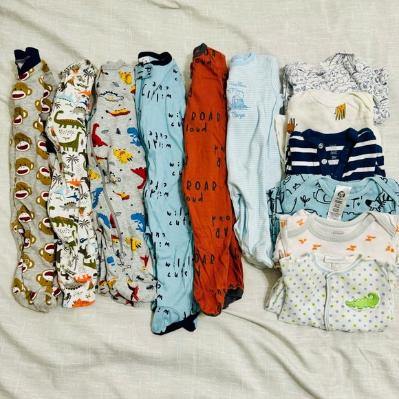 Carter's Other - Baby Bundle Footie Sleep Sack Onesies 0-3m